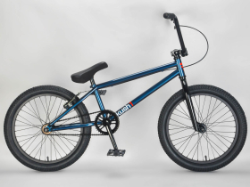 blue bmx bike
