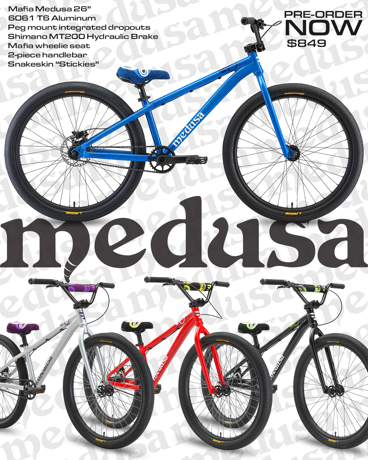 NEW 2026 Medusa V2 Colours